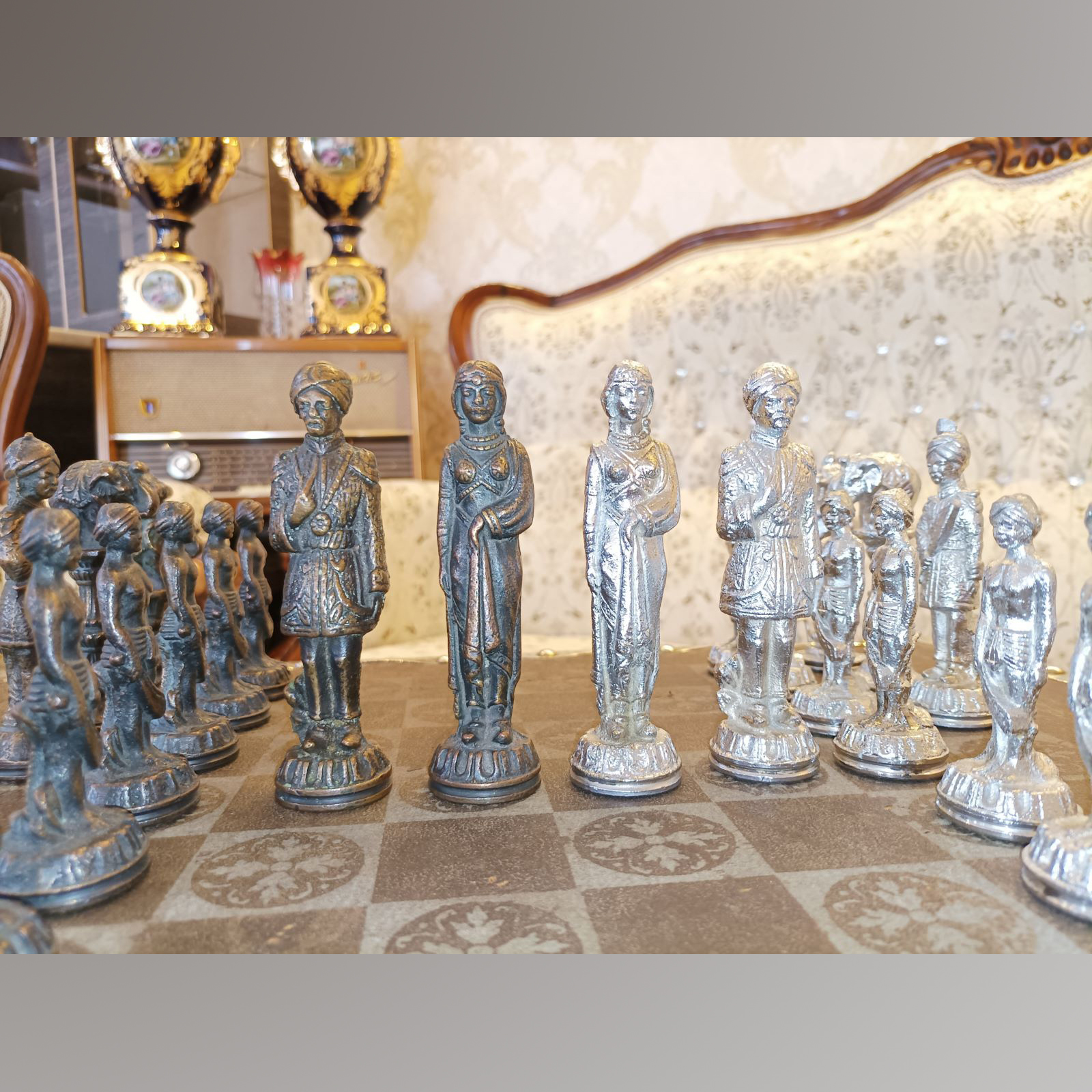 شطرنج هندی برنز آنتیک